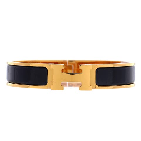 Clic H Bracelet Enamel Narrow