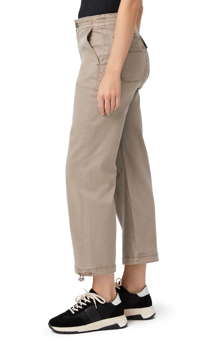 PAIGE Reid Jogger Ankle Pants, Alternate, color, Vintage Moss Taupe