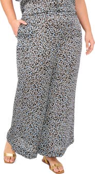 Vince Camuto Floral Wide Leg Pants
