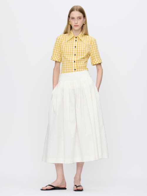 Callas Milano Penelope Full Skirt In White