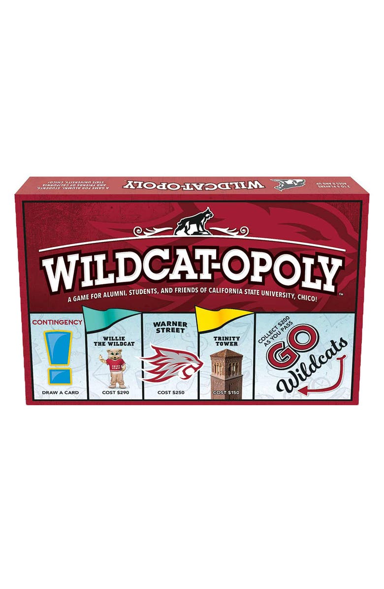 Late for the Sky Wildcatopoly Monopoly Board Game, Alternate, color, Multicolored