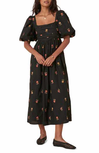 Nobody's Child Tessie Floral Embroidery Dress