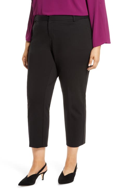 Tech Ponte Skinny Ankle Pants (Plus Size)