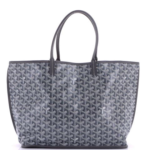 Anjou Reversible Tote Coated Canvas PM