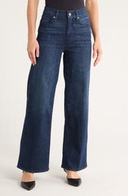 FRAME Le Slim Palazzo High Waist Wide Leg Jeans