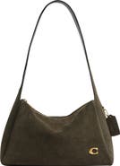 COACH Lola Suede Shoulder Bag