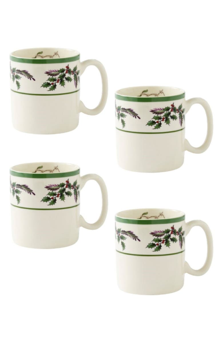 Spode Christmas Tree Holly 12-Piece Dinnerware Set, Alternate, color,