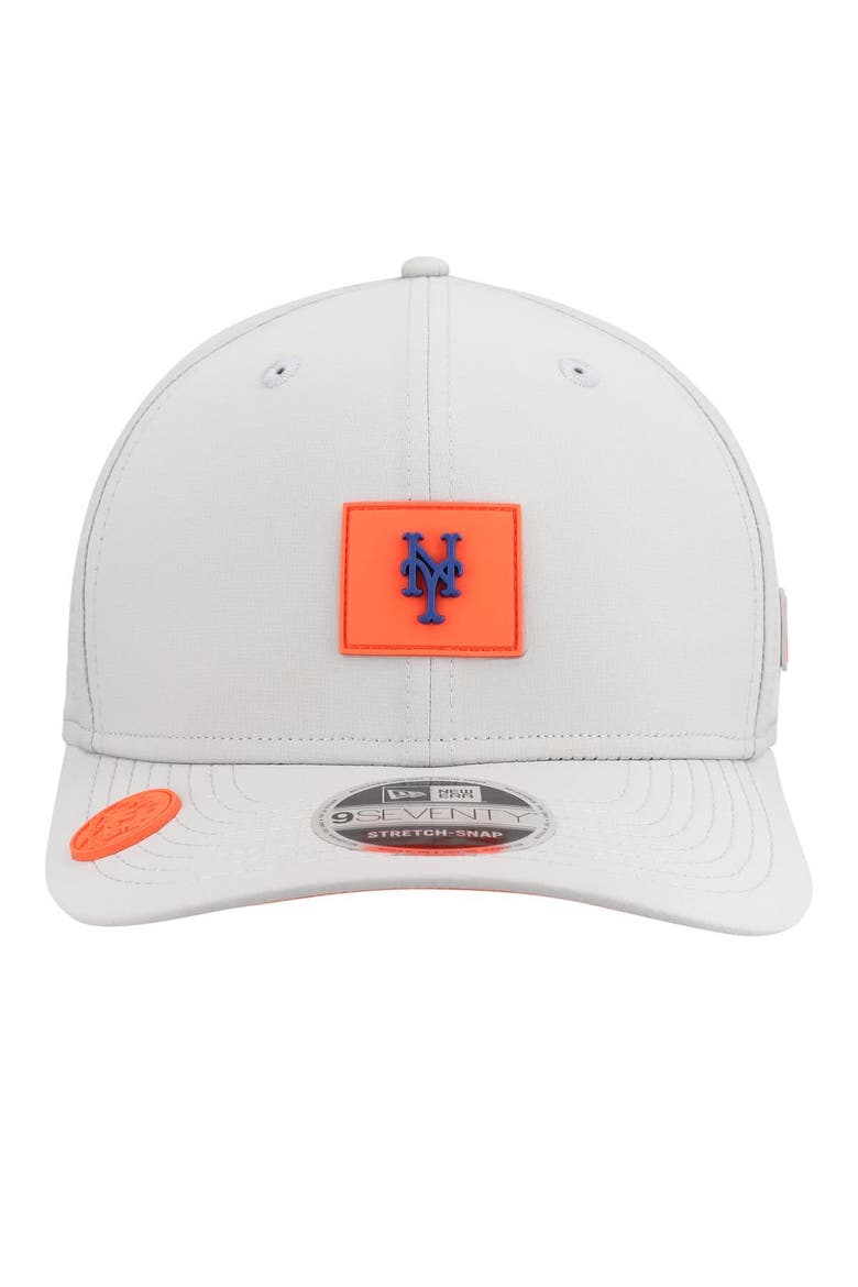 Men's New Era  Gray New York Mets 2026 Clubhouse 9SEVENTY Adjustable Hat, Alternate, color, Gray