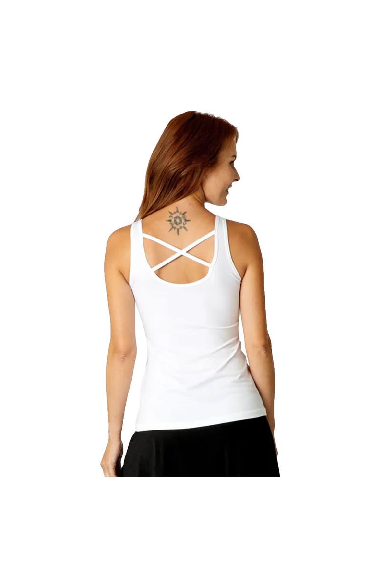 UV Colors X Womens Tennis Tank Top, Alternate, color, White