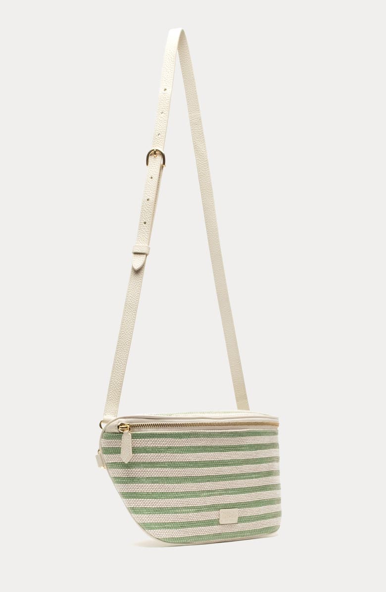 Frances Valentine Billie Raffia Sling Bag, Alternate, color, Green/ Multi