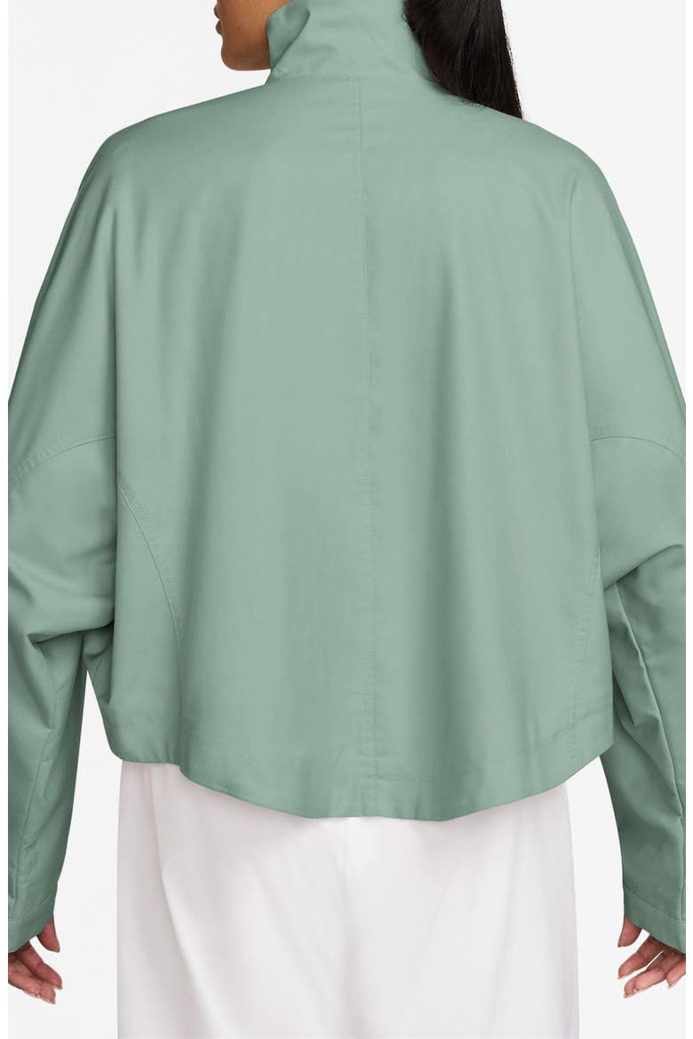 Sportswear Woven Water Resistant Jacket, Alternate, color, STEAM/ HEATHER