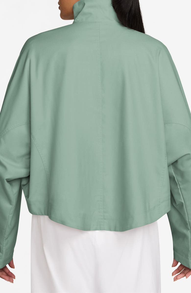 Nike Sportswear Woven Water Resistant Jacket, Alternate, color, Steam/ Heather