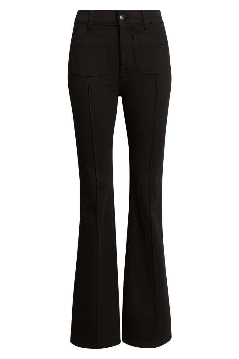 Bridget Bootcut High Rise Instasculpt™ Jeans, Alternate, color, BLACK PINTUCK