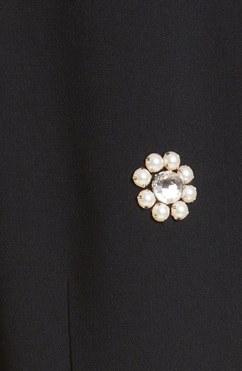 Cinq à Sept Joel Embellished Tailored Minidress, Alternate, color, 