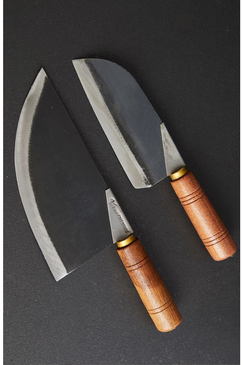 Thai Moon Knife Set, Alternate, color, SILVER