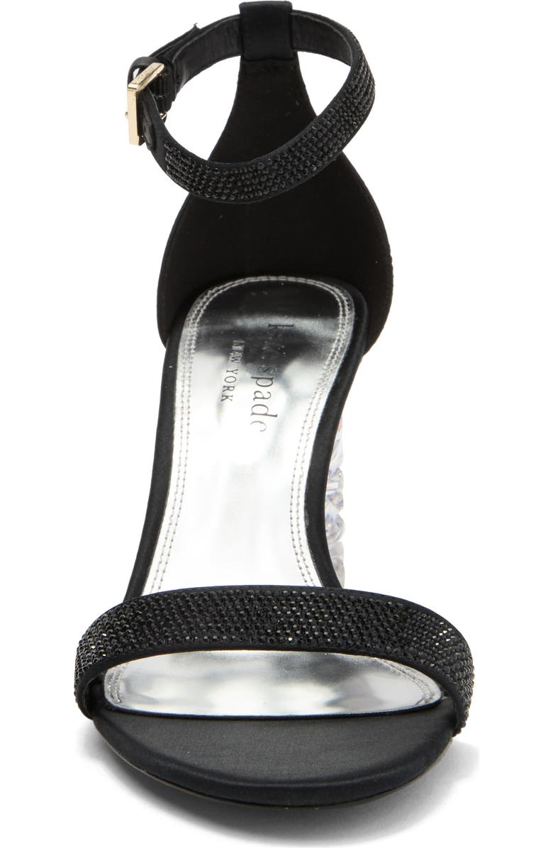 Kate Spade New York aolra pavé clear heel sandal, Alternate, color,