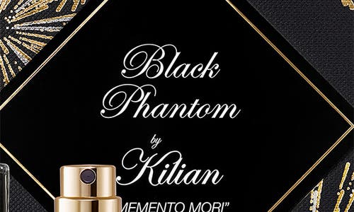 Kilian Paris Black Phantom 'memento Mori' Perfume Gift Set In Transparent