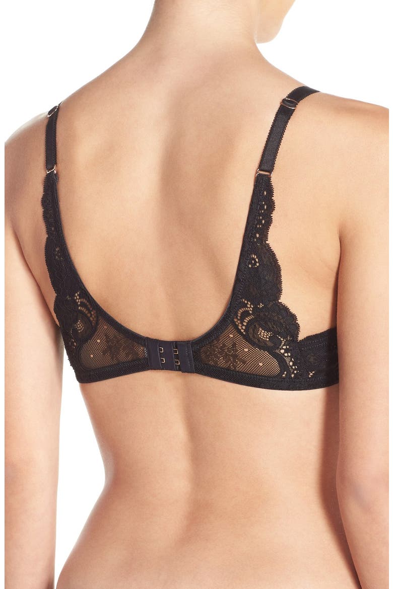 Honey Multi-Way T-Shirt Bra, Alternate, color, BLACK