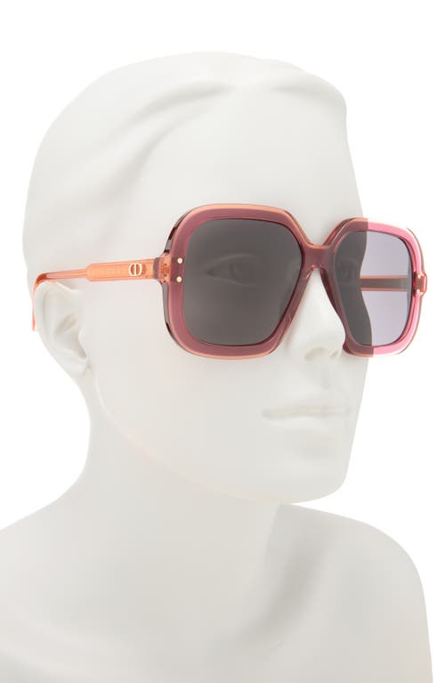 Dior Highlight 57mm Square Sunglasses