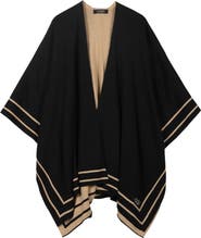 Lauren Ralph Lauren Border Script Logo Ruana