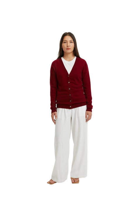 Essential Cashmere V-Neck Cardigan