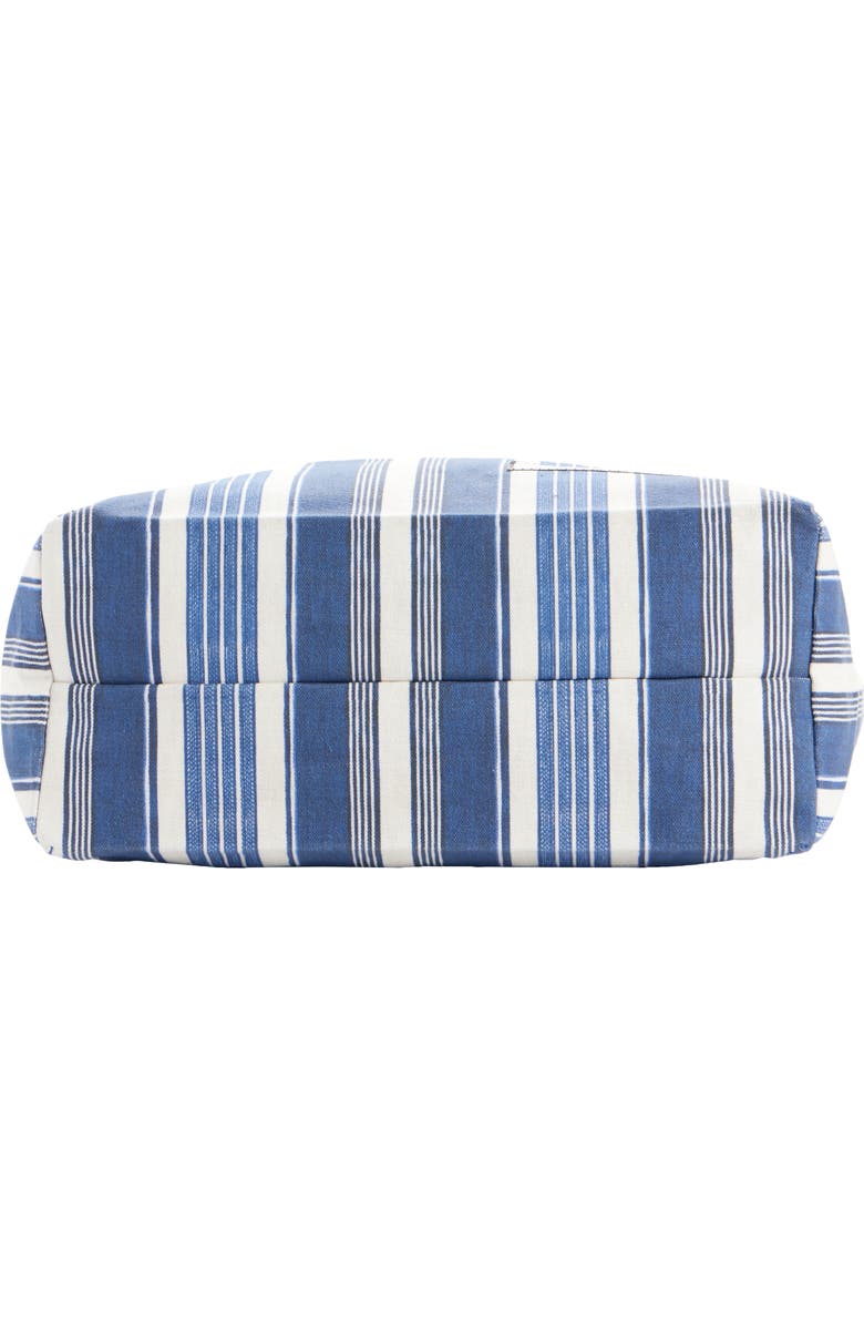 Isabel Marant Small Yenky Stripe Canvas Tote, Alternate, color,