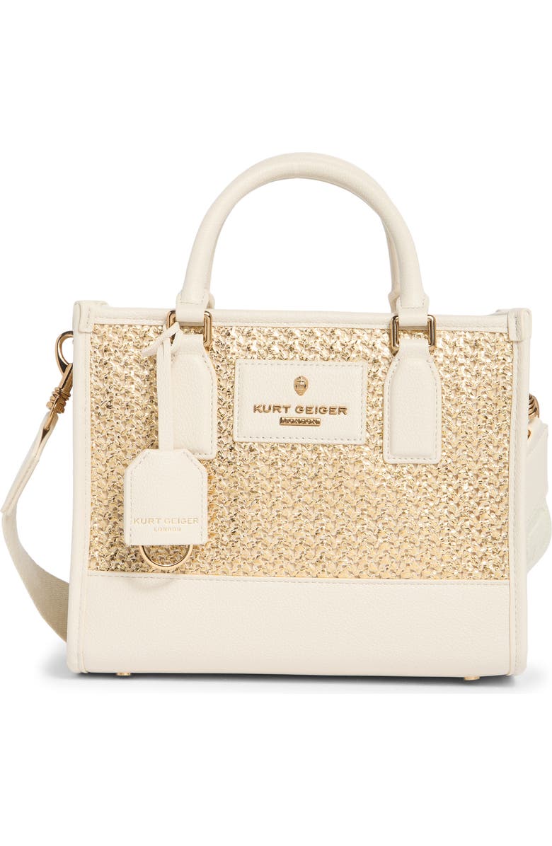Kurt Geiger London Chiswick Small Tote Crossbody Bag, Main, color, Open Yellow