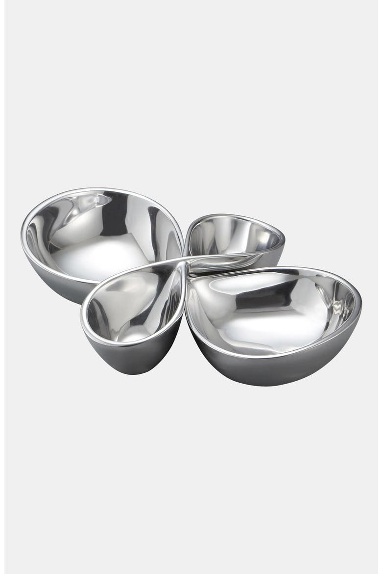 Infinity Two-Piece Server, Main, color, SILVER