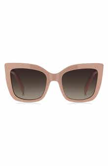 54mm Gradient Cat Eye Sunglasses