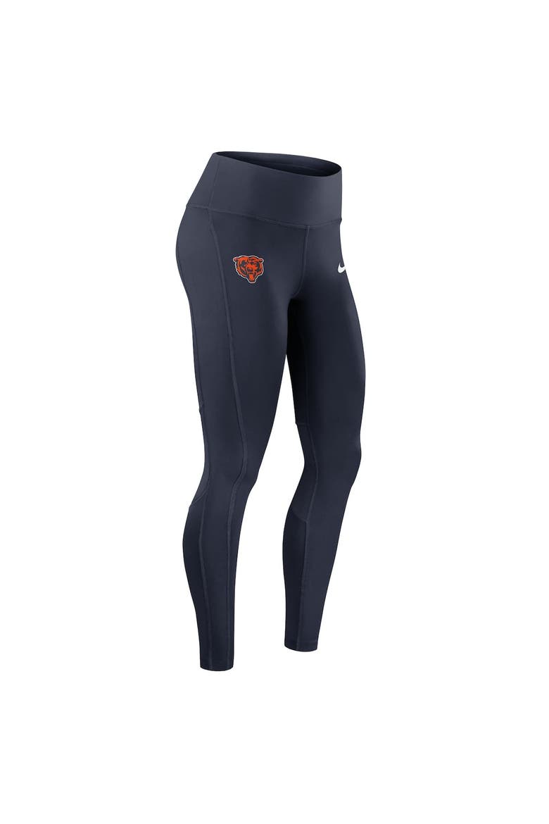 Women's Nike Navy Chicago Bears Primetime Epic Fast Performance Leggings, Alternate, color, Navy