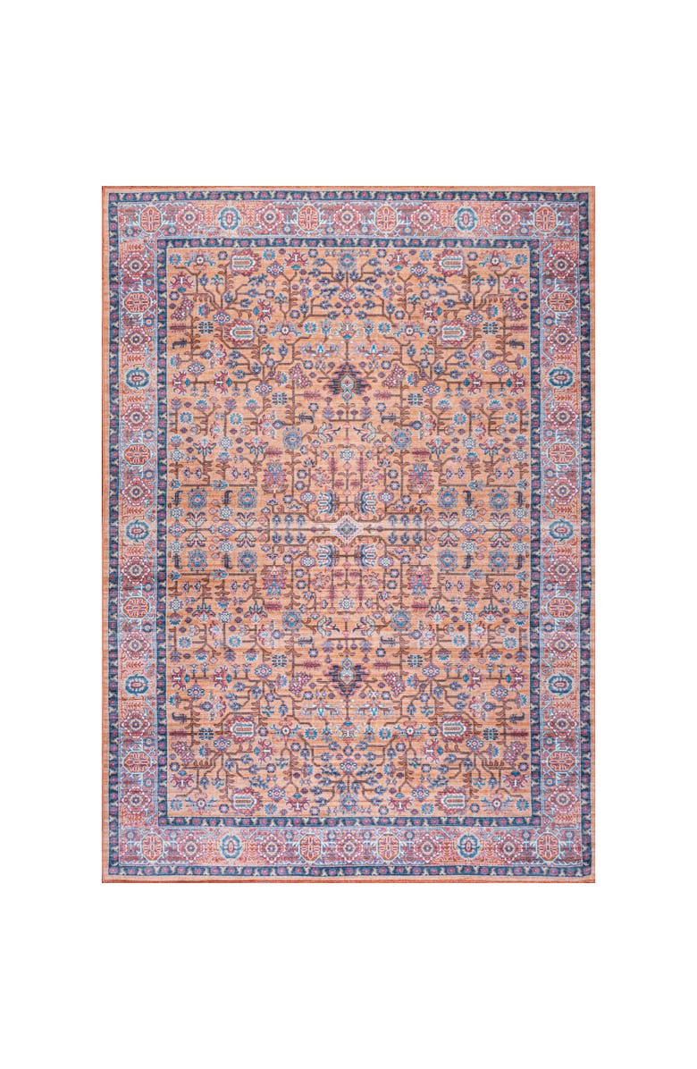 JONATHAN Y Kemer All-Over Persian Machine-Washable Area Rug, Alternate, color, Multi