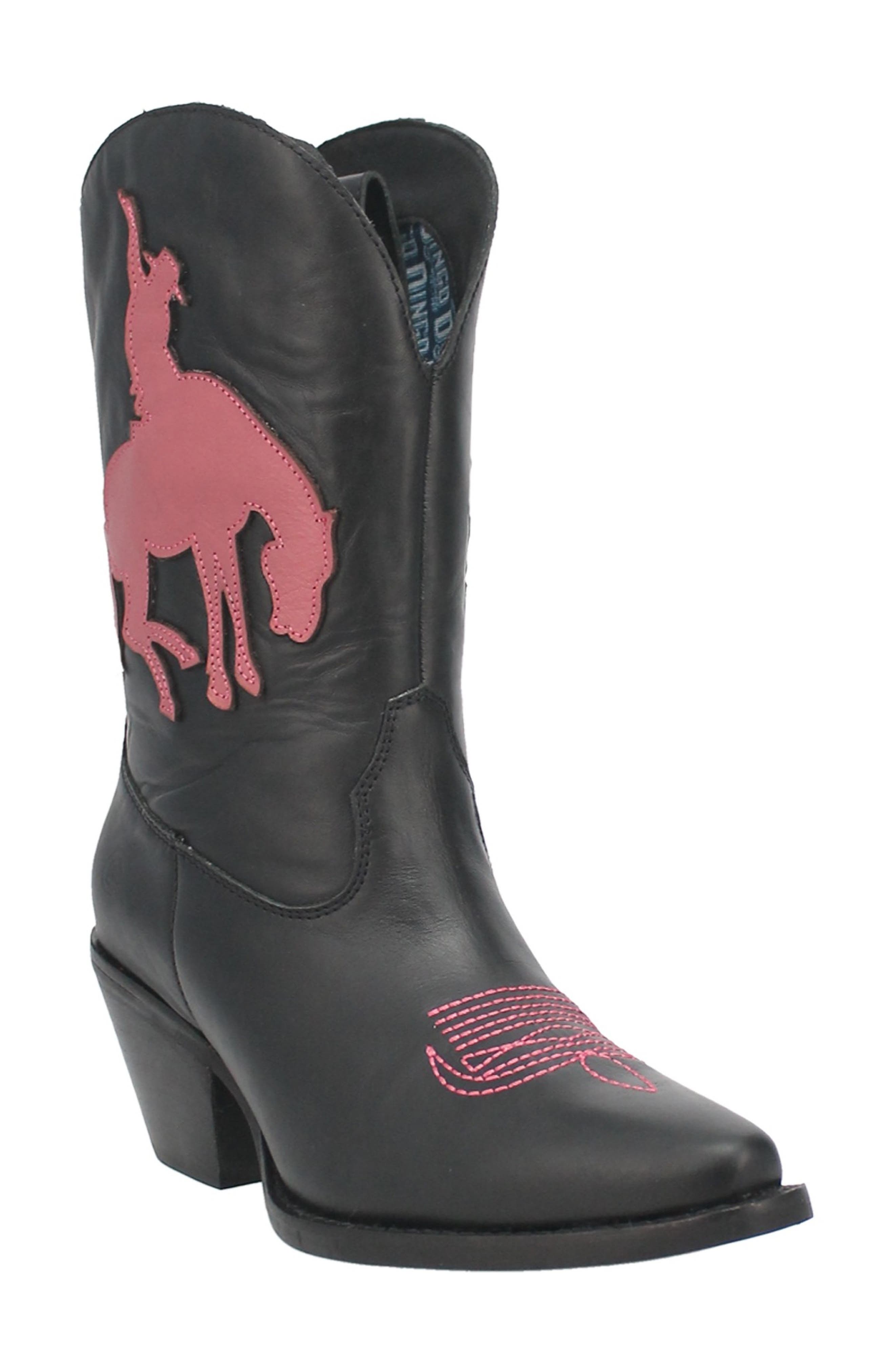 Dingo Let 'Er Buck Western Boot, Main, color, 