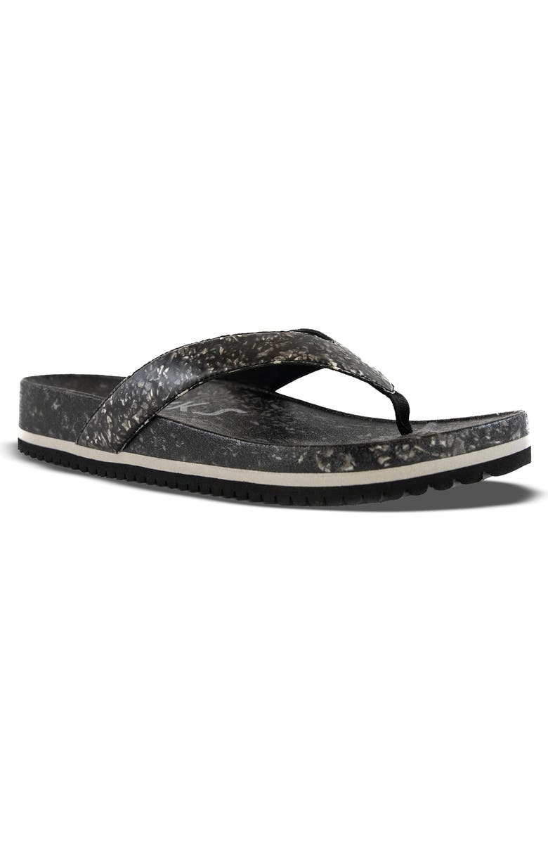FLEKS West Beach Flip Flop, Main, color, Night
