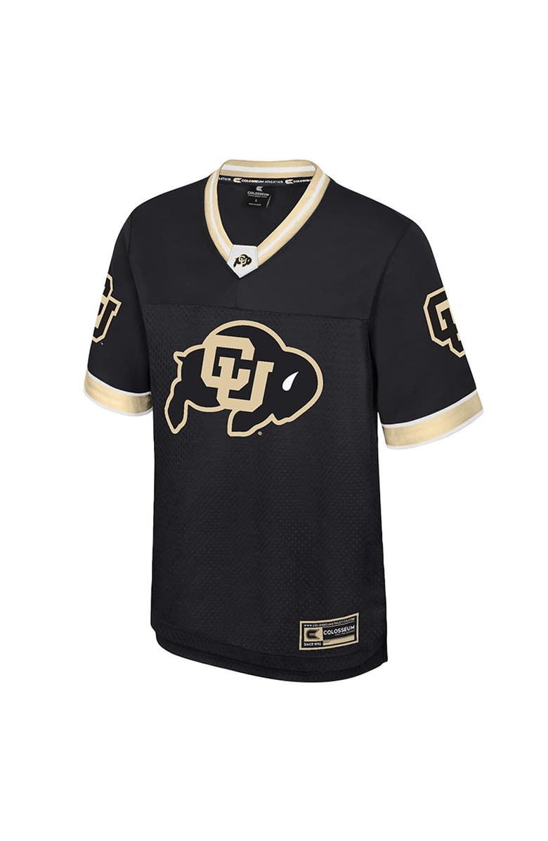 COLOSSEUM Men's Colosseum  Black Colorado Buffaloes Nothing But The Hits Football Jersey, Alternate, color, 