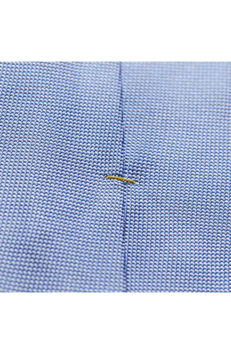 Eton Solid Silk Tie, Alternate, color, Blue