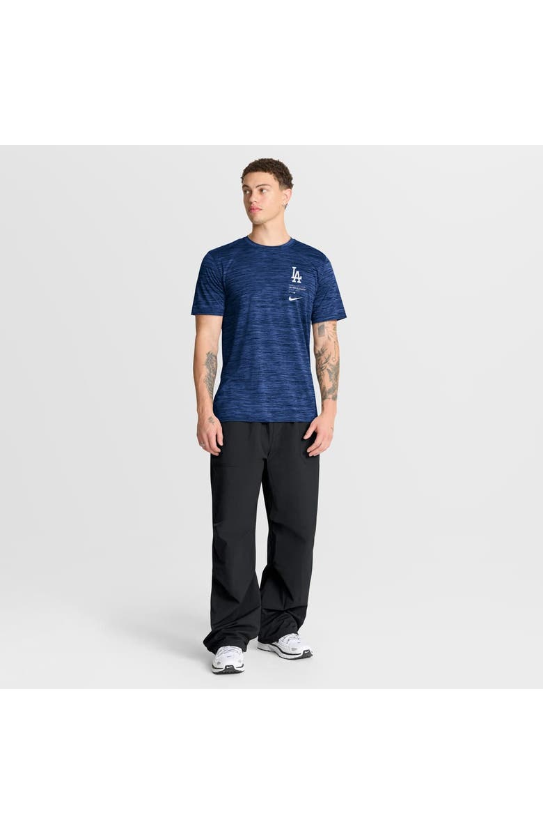Nike Men's Nike Royal Los Angeles Dodgers Velocity Dri-FIT T-Shirt, Alternate, color, Royal