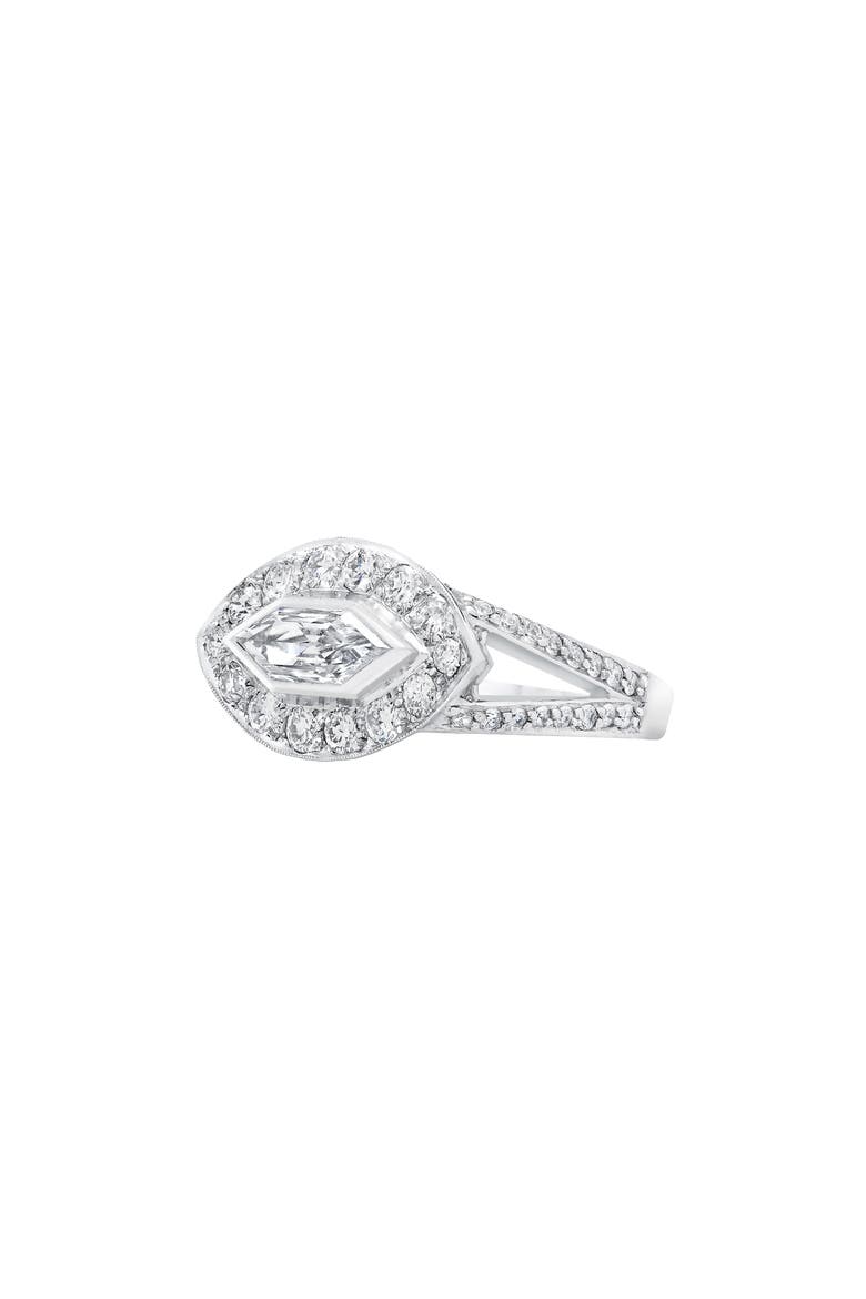 Bullet Marquise Dinner Ring, Alternate, color, PLATINUM