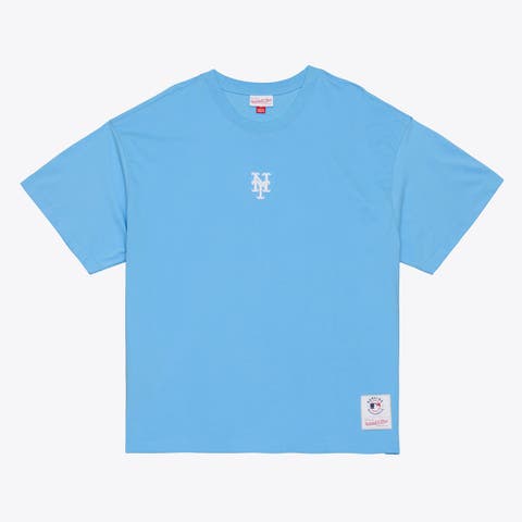 Men's Mitchell & Ness Light Blue New York Mets Insignia Premium T-Shirt