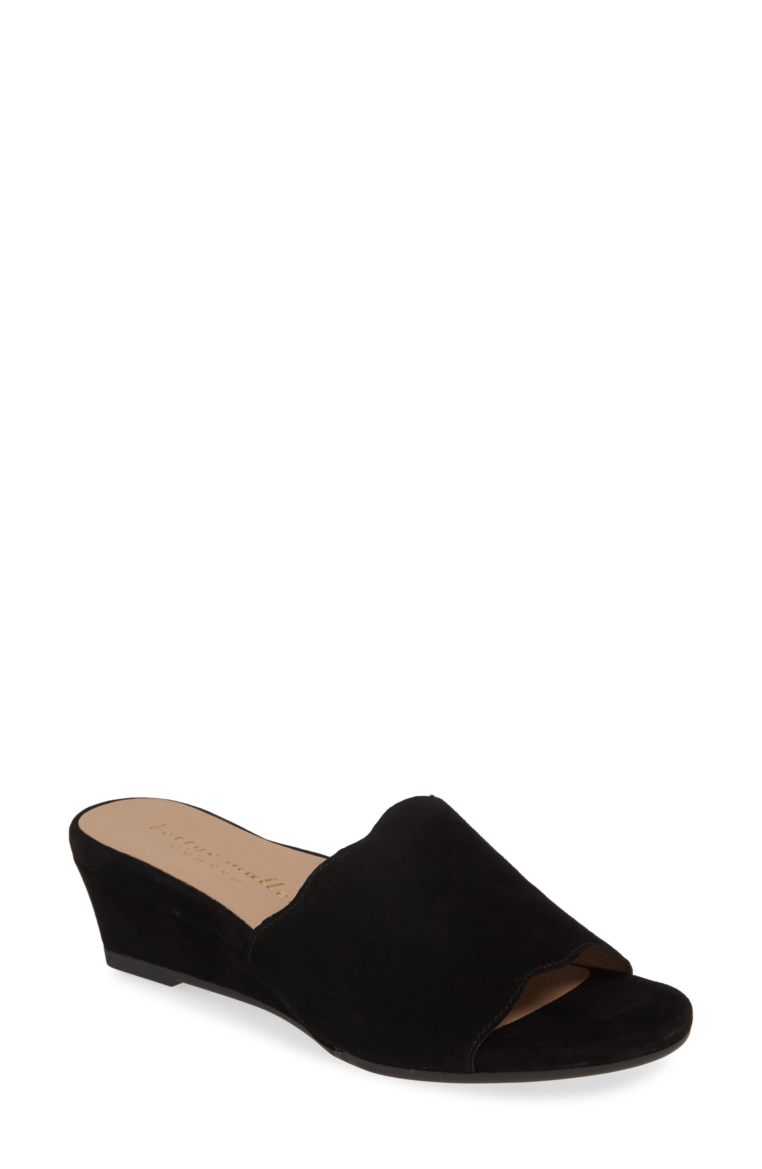 Bettye Muller Concepts Seema Suede Wedge Mule, Main, color, 
