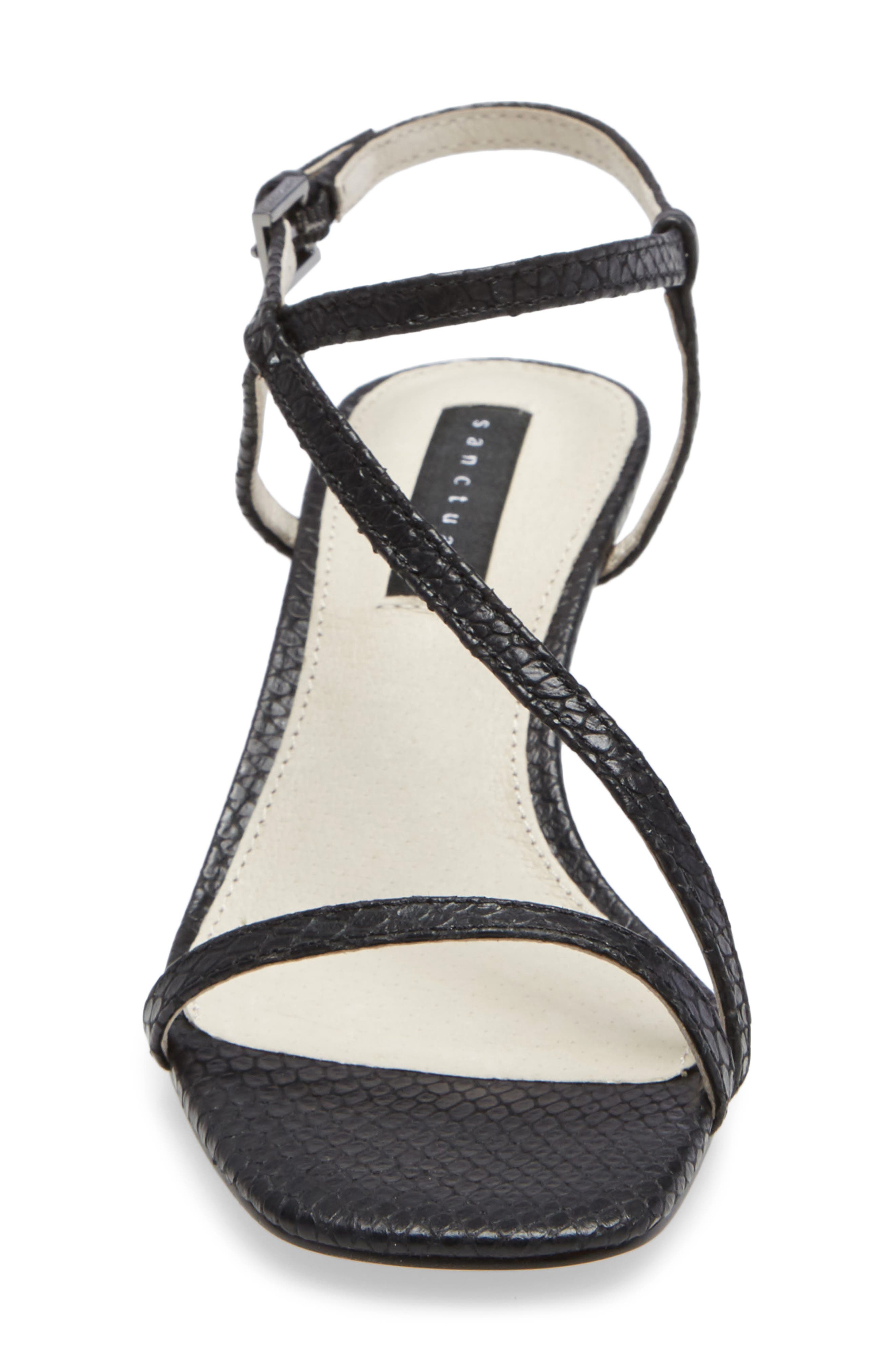 Sanctuary Wave Kitten Heel Sandal, Alternate, color, 