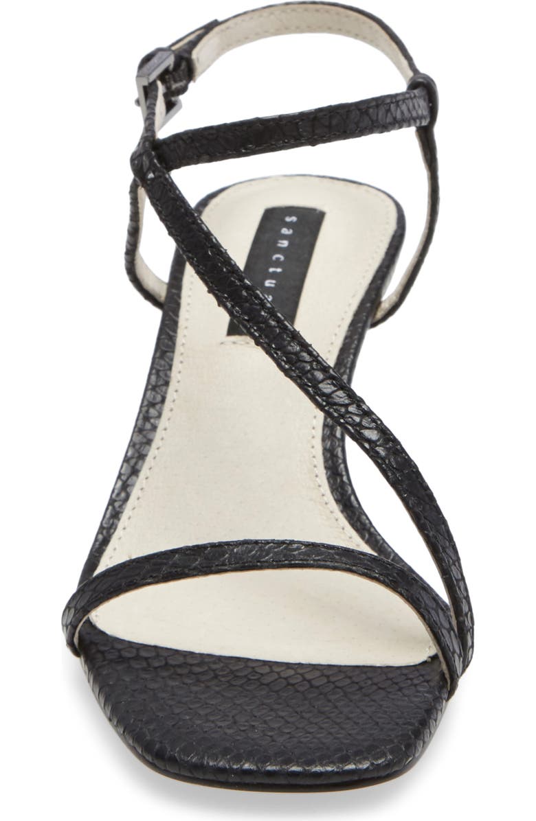 Sanctuary Wave Kitten Heel Sandal, Alternate, color,