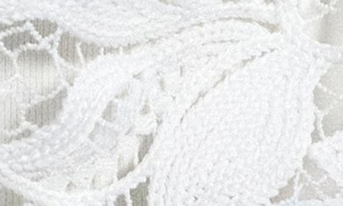 Derek Lam 10 Crosby Ashley Rigid Lace Jacket In Ice