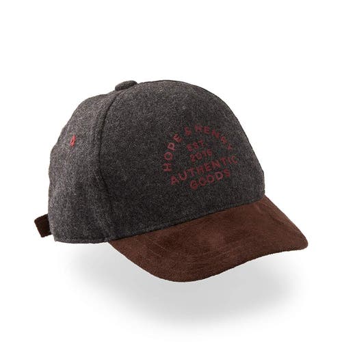 Hope & Henry Boys' Authentic Ball Cap, Kids In Grey