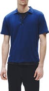 rag & bone Classic Fit Solid Slub Jersey Polo