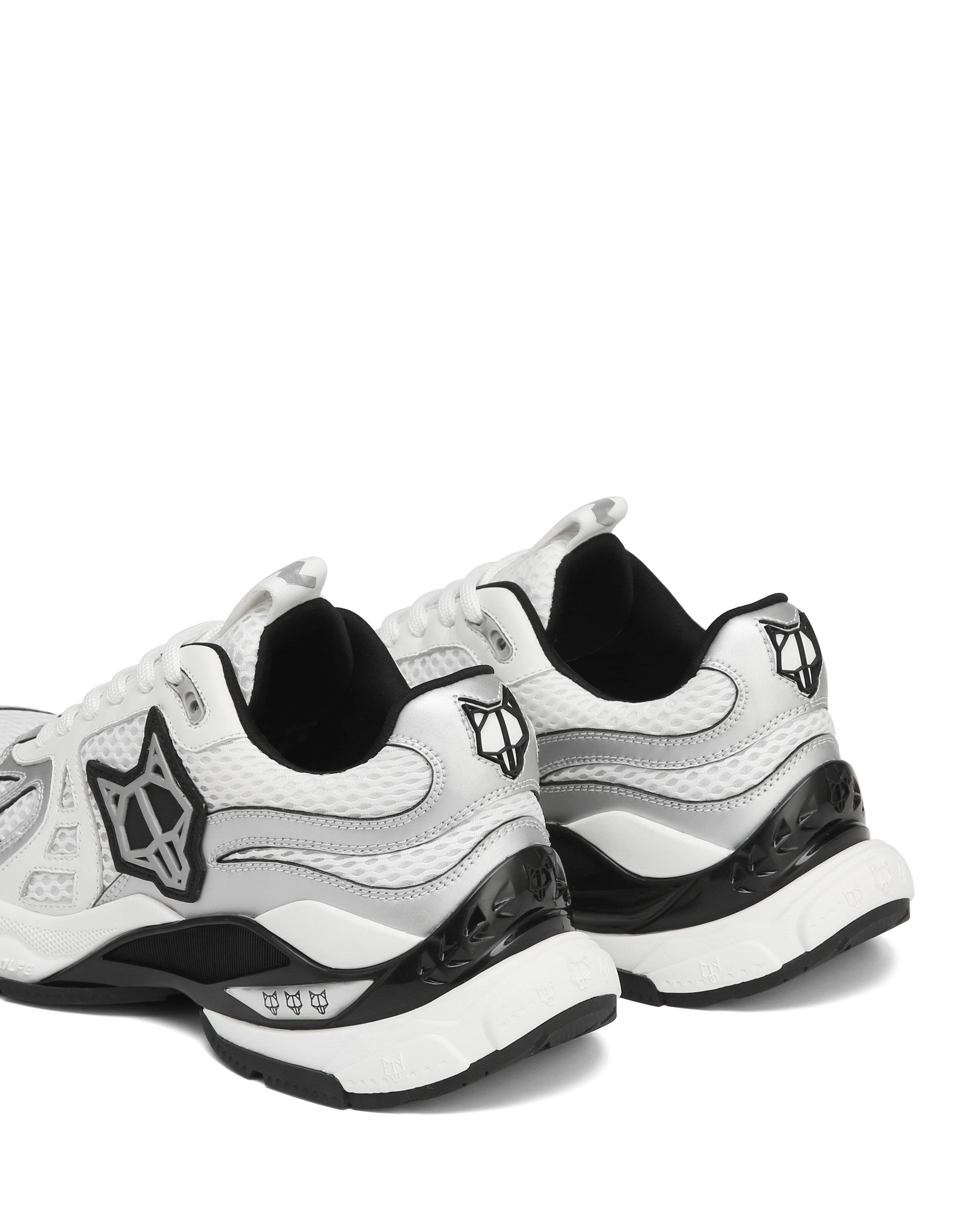 Naked Wolfe Smash Mesh Sneaker, Alternate, color, Silver