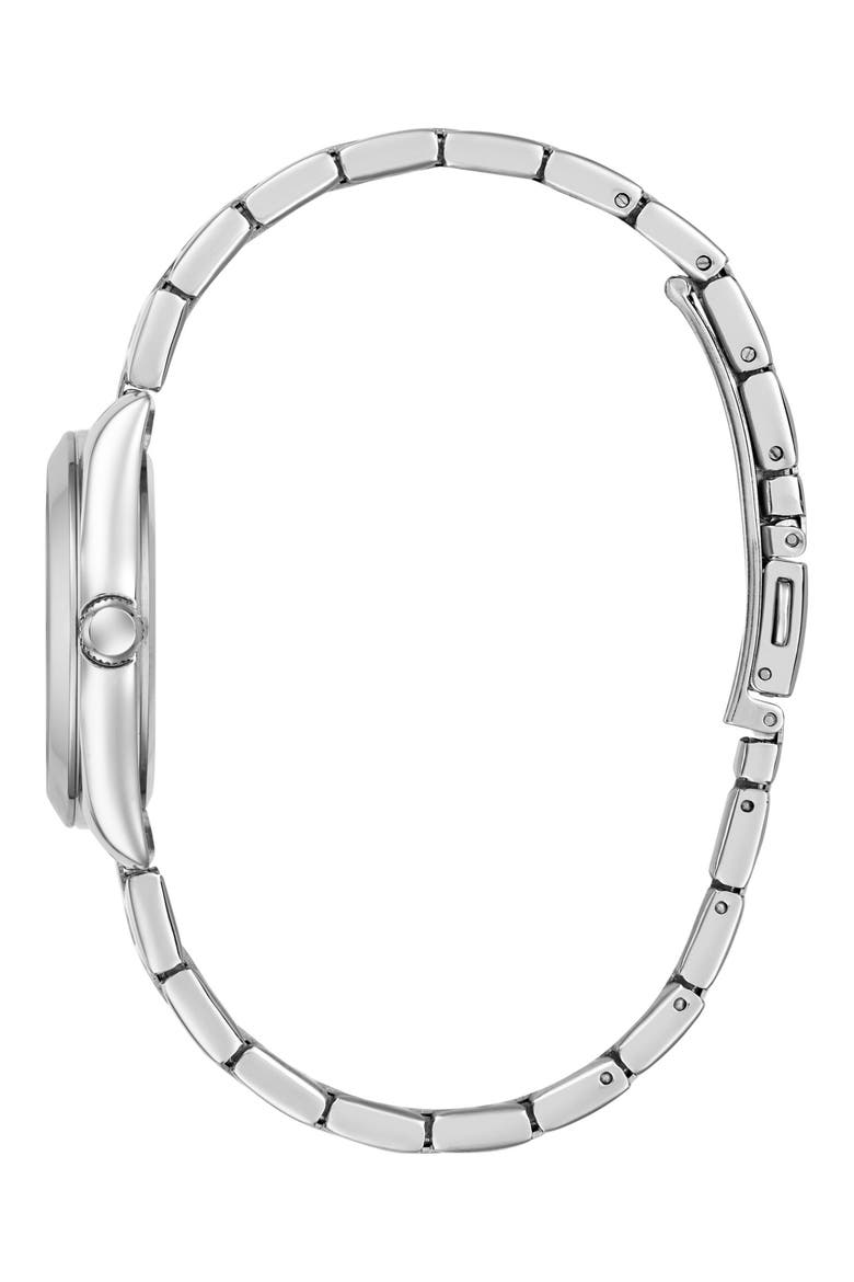 Date Bracelet Watch, 32mm, Alternate, color, PINK/ SILVER