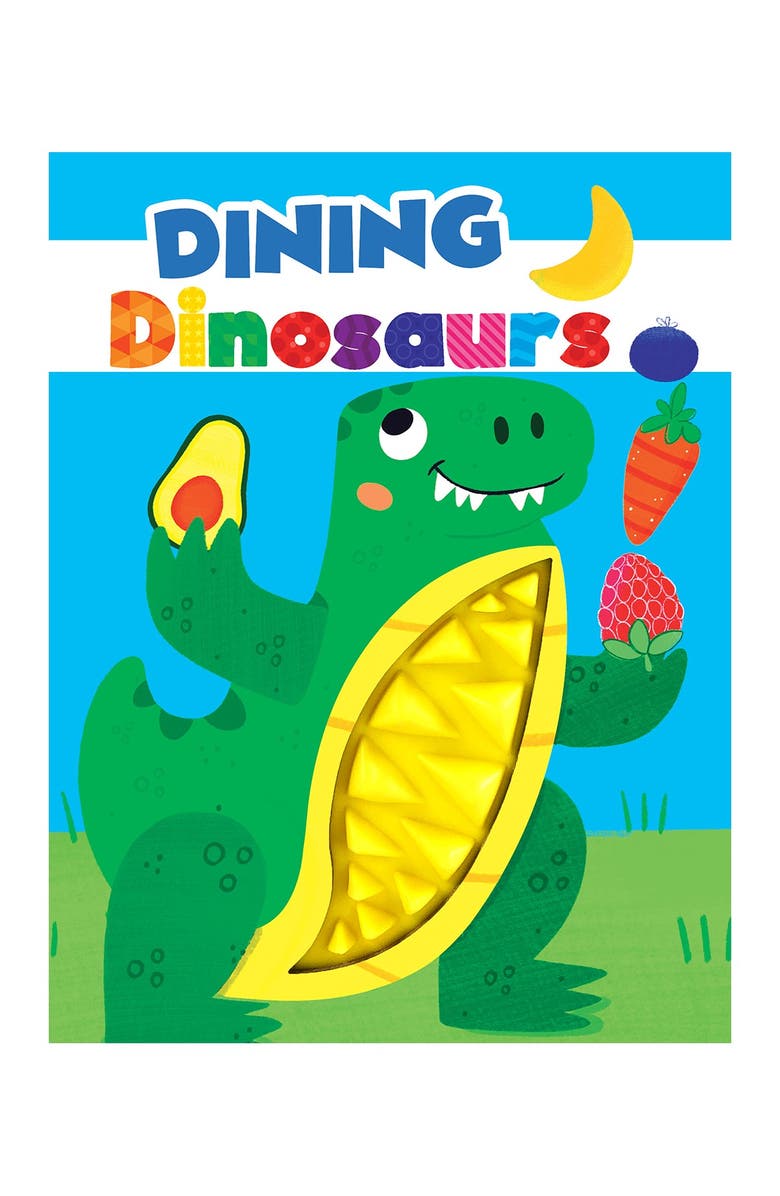 LITTLE HIPPO BOOKS Dining Dinosaurs, Main, color, 