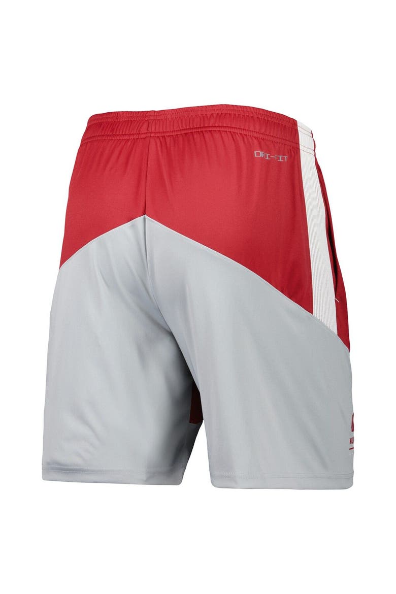 Men's Nike Crimson/Gray Washington State Cougars Performance Player Shorts, Alternate, color, Crimson