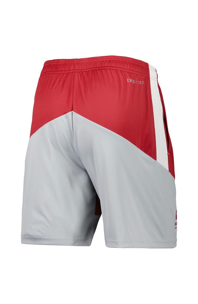 Nike Men's Nike Crimson/Gray Washington State Cougars Performance Player Shorts, Alternate, color, 