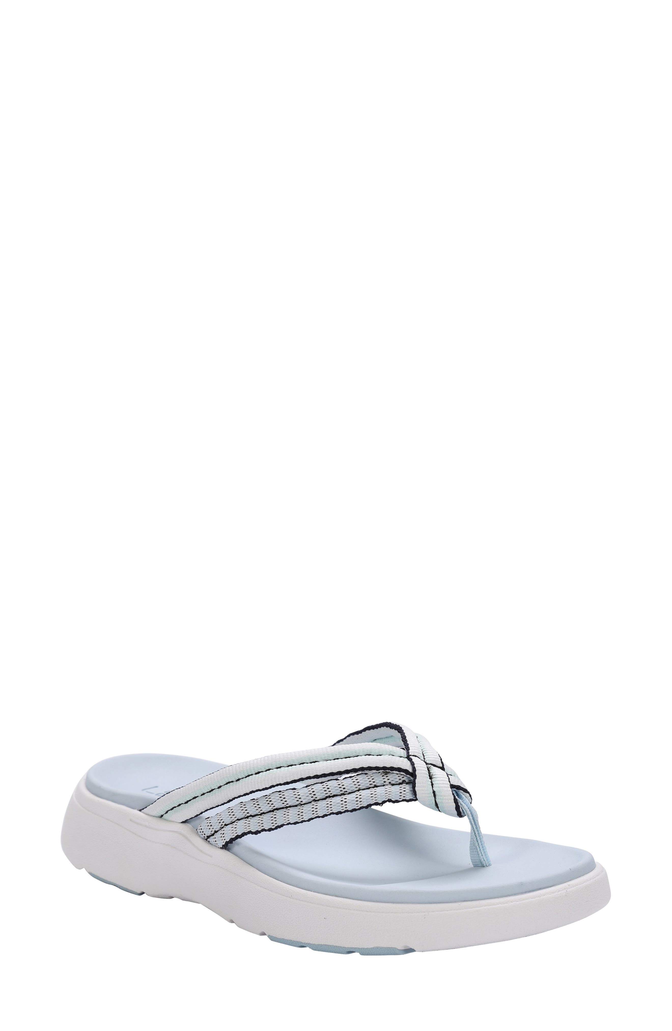 Nami Flip Flop Sandal, Main, color, BLUE
